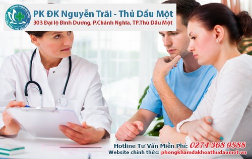 Các bác sĩ ở phòng khám sẽ giúp bạn 