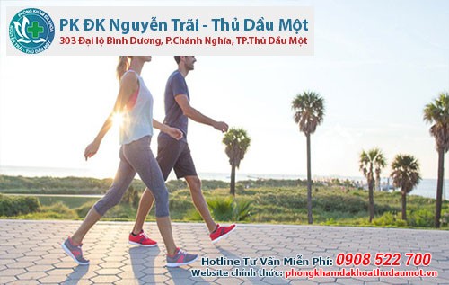 thường xuyên đi bộ